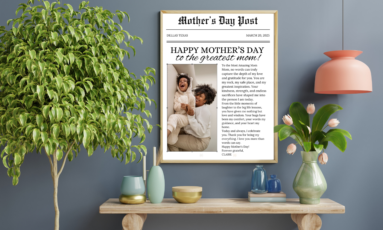 Newspaper Template,Mothers Day Times,Mothers Day Post,Mothers Day Flyer,Flower Insert,Mothers Day Card,Mothers day template,Mothersday paper,newspaper large,canva newspaper,custom newspaper,Mom times newspaper,Mom post newspaper,newspaper poster,newspapertemplate