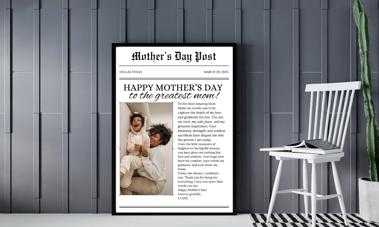 Newspaper Template,Mothers Day Times,Mothers Day Post,Mothers Day Flyer,Flower Insert,Mothers Day Card,Mothers day template,Mothersday paper,newspaper large,canva newspaper,custom newspaper,Mom times newspaper,Mom post newspaper,newspaper poster,newspapertemplate