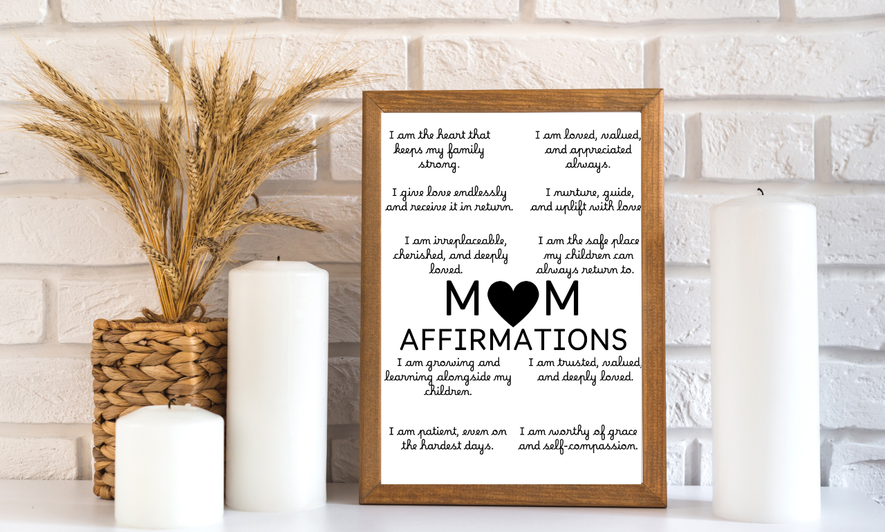 mom affirmations,positive reminder,motherhood art print,best mom gift,instant download,positive quote art,motivational art,digital artwork,daily affirmation,encouragement print,printable mom quotes,new mom wall decor,uplifting mom decor