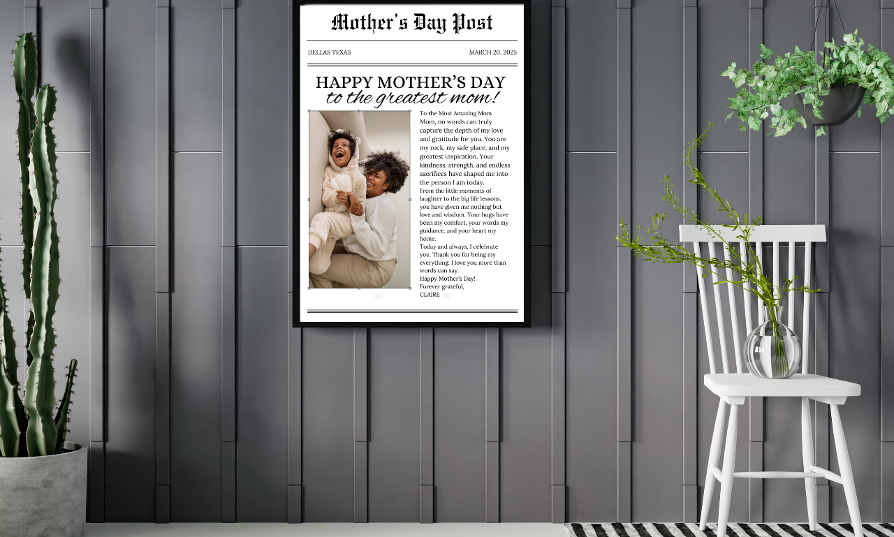 Newspaper Template,Mothers Day Times,Mothers Day Post,Mothers Day Flyer,Flower Insert,Mothers Day Card,Mothers day template,Mothersday paper,newspaper large,canva newspaper,custom newspaper,Mom times newspaper,Mom post newspaper,newspaper poster,newspapertemplate