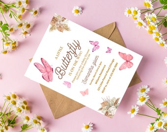 Baby Shower Invite,
Butterfly Baby,
Editable Invitation,
Butterfly Invitation,
Butterflies Invite,
Pink Butterfly Baby,
Printable Template,
A Little Butterfly,
Editable Invite,
Butterfly Shower,
Boho Butterfly,
Boho Baby Shower,
Butterfly Invites