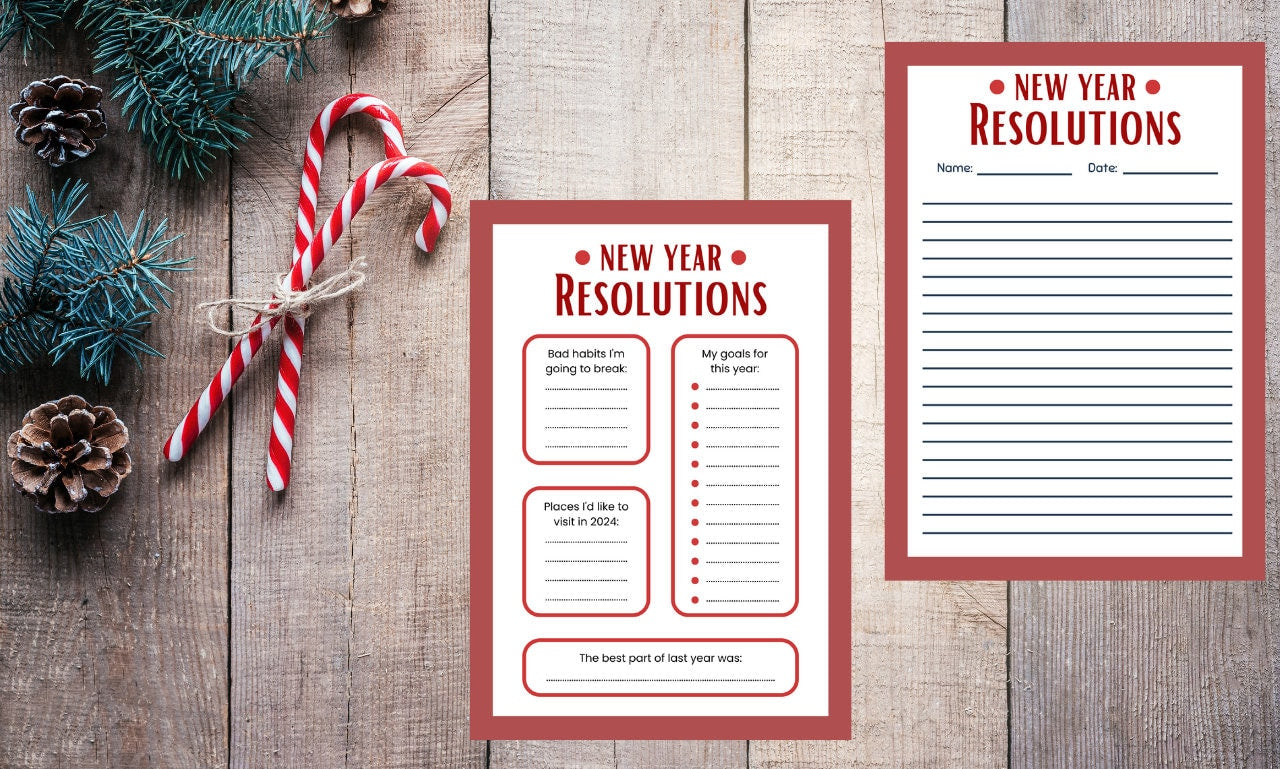 New Year Worksheet,New Years Resolution,new beginnigs,goals list,kids year in review,adults resolution,goals list new years,Goal Planner,goal setting,New Year Resolution