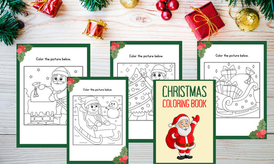 Christmas Coloring,Coloring Pages,Xmas Coloring Page,Christmas Activities,Christmas Activity,Christmas Printable,Digital Download,Santa Coloring Page,Printable Coloring,Winter Coloring Page,christmas coloring,Christmas Gifts,Holiday Coloring