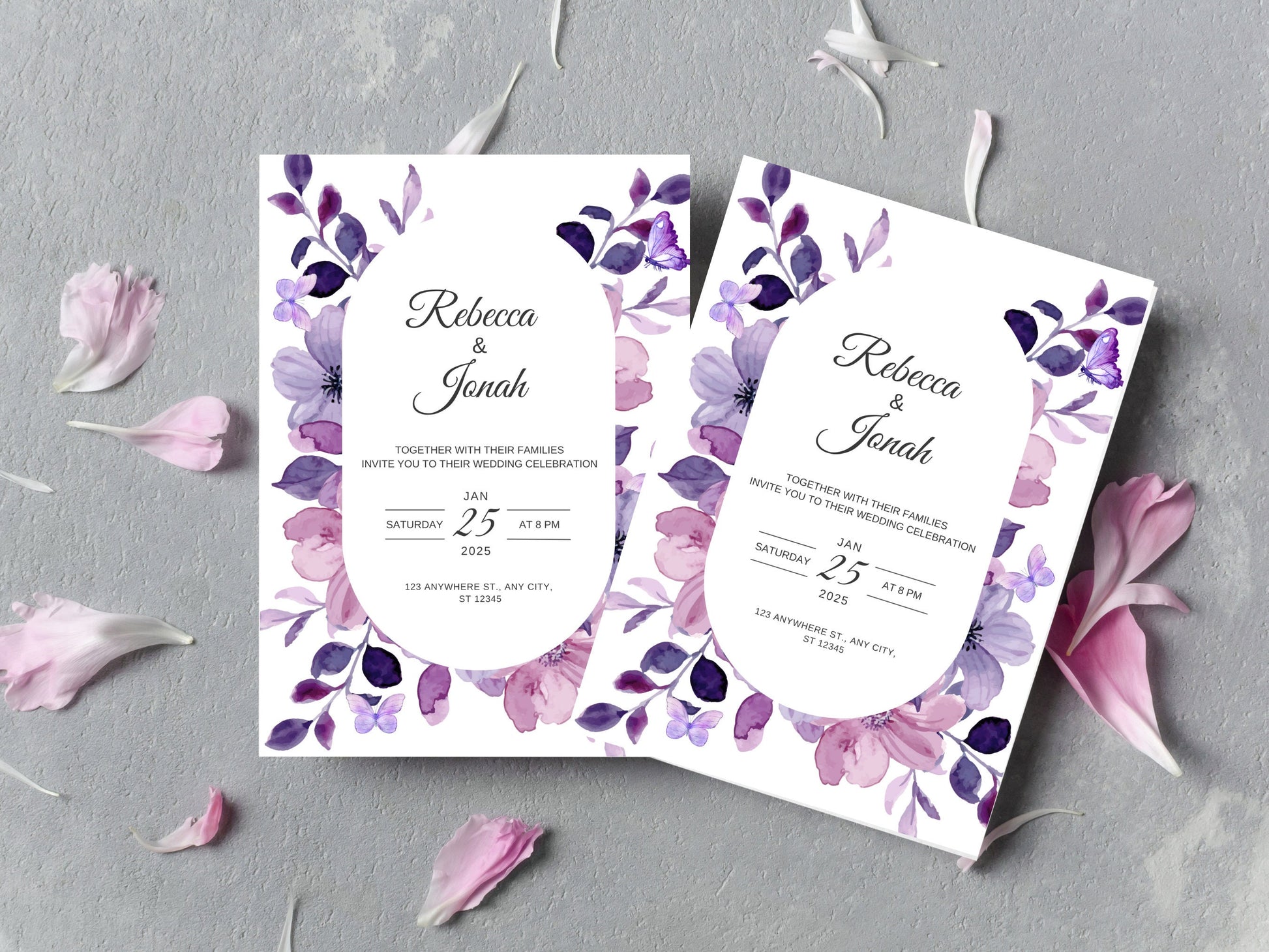 Wedding Invitation,
Floral Wedding,
Greenery Lavender,
Lavender Floral,
Instant Download,
Boho Invitation Set,
Invitation Template,
Purple Floral Invite,
Purple and Green,
Lavender Purple,
Lavender Wedding,
Purple Floral,
Wedding Invite