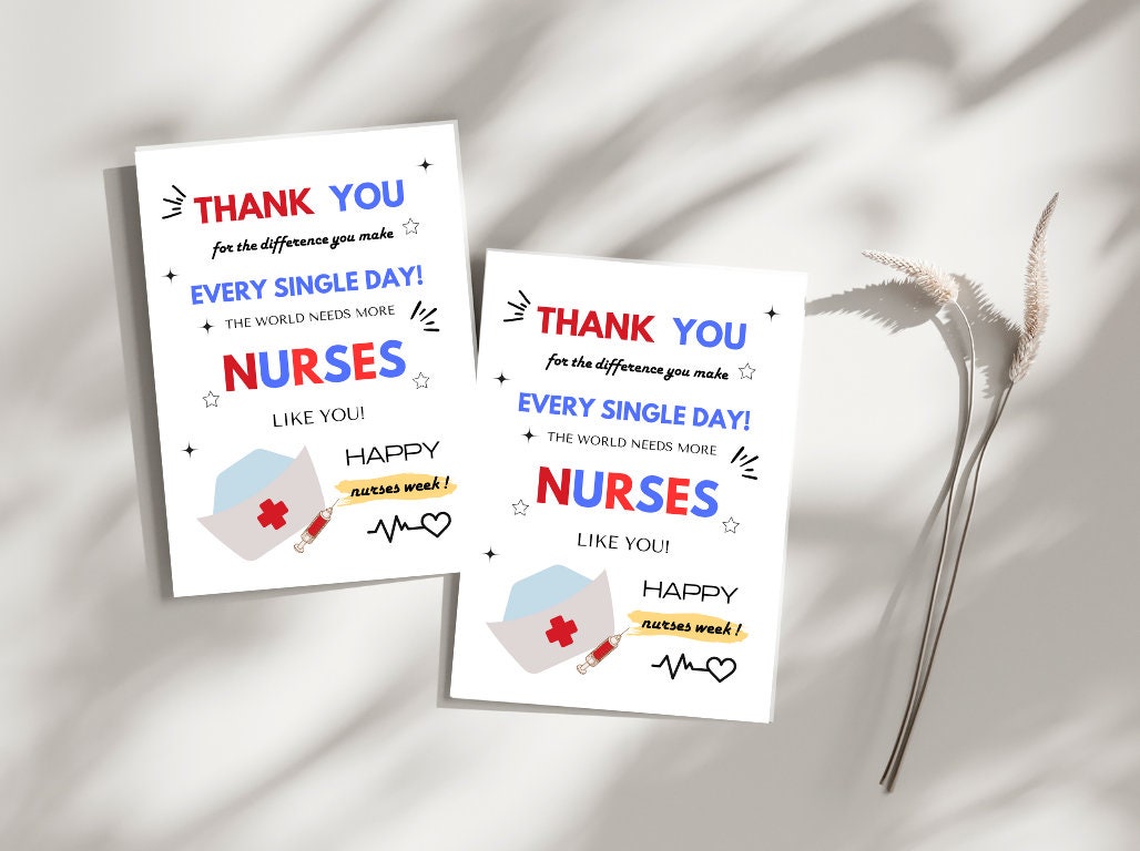 Nurse Appreciation,Thank You Card,Nurse Day Gift,Printable Nurse Card,Thank You Nurses,Healthcare Heroes,Gift for Nurse,Happy Nurse Week,Thank You Nurses,Thank You Nurse Card,Happy Nurses Week,Appreciation Card,Nurse Appreciation