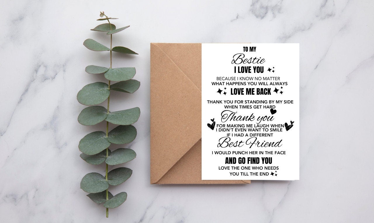 To My Bestie,
To My Bestie Design,
Best Friend Quote,
Digital Download,
Best Friend Present,
Best Friend Design,
Gifts for Friends,
Best Friend Card,
Bestie,
Best Friend,
Gift For Her,
Gifts,
Sister Friend