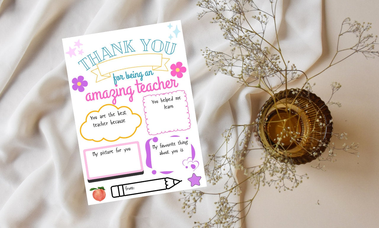 Teacher Appreciation,Thank You Teacher,Teacher Thank You,Teacher Gifts,Teacher Gift Print,School Kids Print,Gifts for Teachers,My Teacher Is,Teacher Printable,All About Teacher,Teacher Week,Teacher Printables