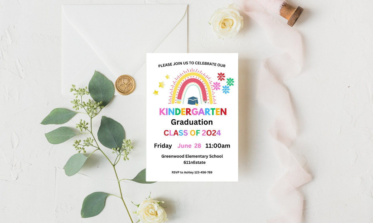 Kindergarten Invite,Preschool Ceremony,Kindergarten Grad,Graduation Ceremony,Ceremony Invite,Graduation Invite,Graduation Template,School Graduation,Kindergarten,Last Day of School,School Grad Template,Class Graduation,Graduation Printable