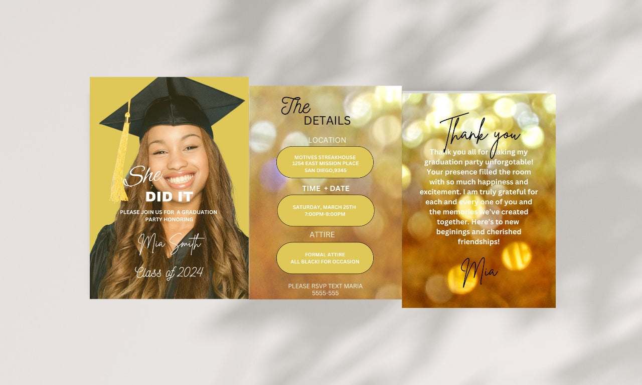 Class of 2024 Invite,Gold Animated Invite,Grad Phone Invite,Grad Invitation,Text Message Invite,Grad Party Invite,Law Graduation,Graduation Ceremony,Grad Announcement,Simple Graduation,Classof2024,Modern Graduation,Graduation Invite