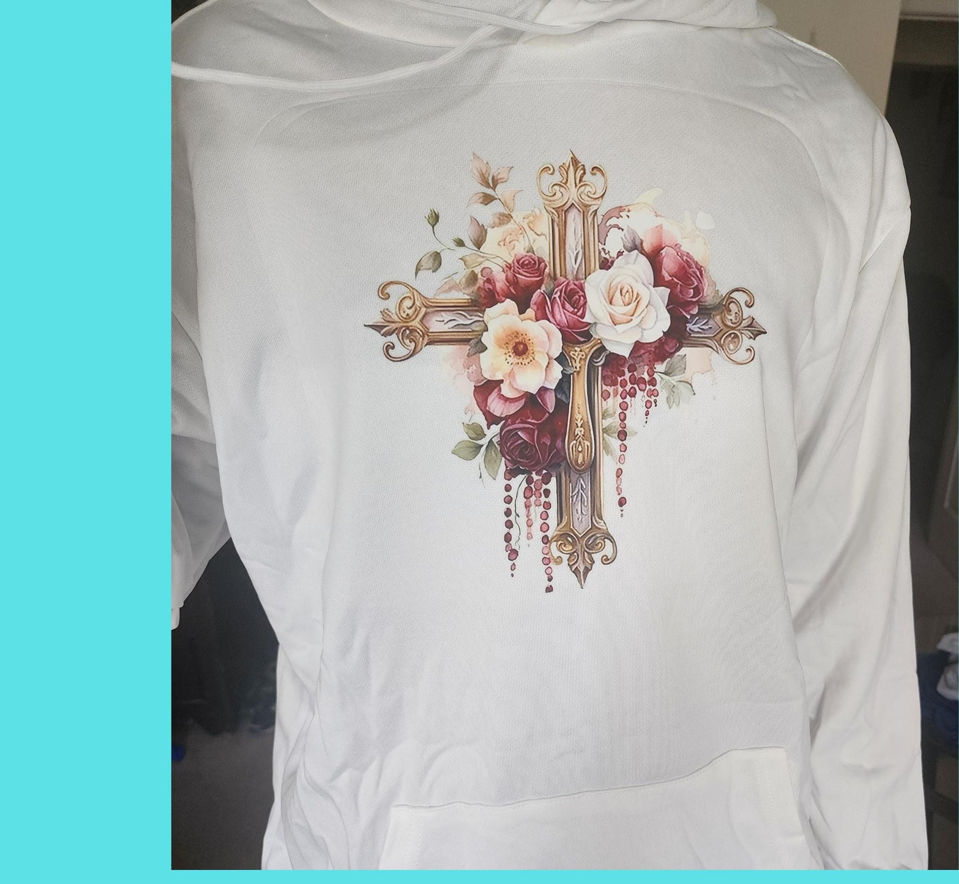 Faith Shirt,
Christian T-Shirt,
Floral Shirt,
Floral Cross Shirt,
Floral Christian tee,
grace and faith,
cross tshirt,
Cross tee,
Vertical Cross Shirt,
Faith Cross Shirt,
Christian Cross Tee,
Faith Hoodie,
Religious Sweatshirt